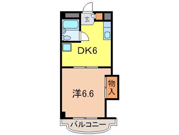 ビューライフ芦屋の物件間取画像